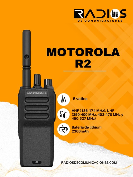 Radio de Comunicación Motorola R2